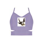 Ladies Cutout Detail Crop Top Thumbnail