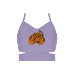 Ladies Cutout Detail Crop Top Thumbnail