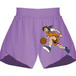 Girls Flowy Overlay Shorts Thumbnail