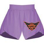 Girls Flowy Overlay Shorts Thumbnail