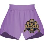 Girls Flowy Overlay Shorts Thumbnail