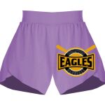Girls Flowy Overlay Shorts Thumbnail