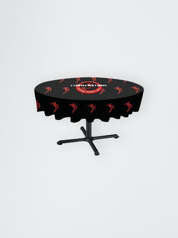 Full-Out Round Table cloth - 60" Diameter Thumbnail