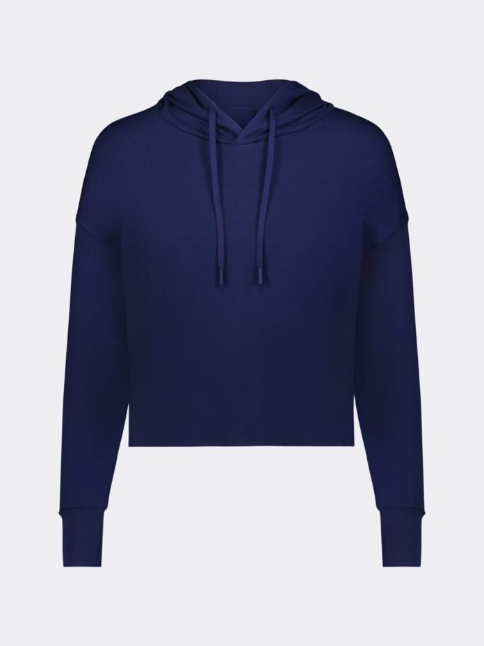 Ladies Effortless Crop Hoodie  Thumbnail
