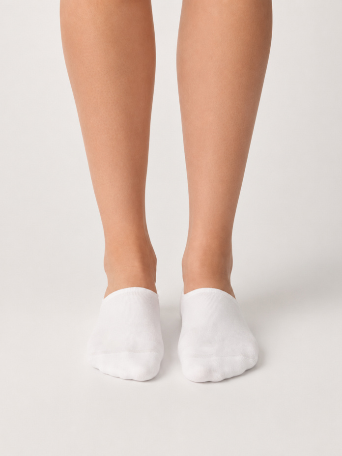 Half-Crew Cotton Footie Socks Thumbnail