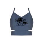 Girls Cutout Detail Crop Top Thumbnail