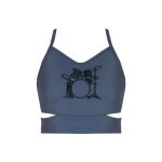 Girls Cutout Detail Crop Top Thumbnail