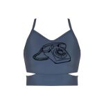 Girls Cutout Detail Crop Top Thumbnail