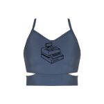 Girls Cutout Detail Crop Top Thumbnail