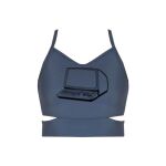 Girls Cutout Detail Crop Top Thumbnail