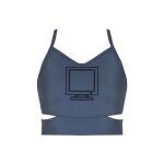 Girls Cutout Detail Crop Top Thumbnail