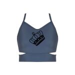 Girls Cutout Detail Crop Top Thumbnail