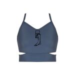 Girls Cutout Detail Crop Top Thumbnail