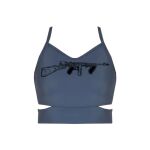 Girls Cutout Detail Crop Top Thumbnail