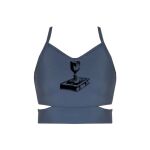 Girls Cutout Detail Crop Top Thumbnail