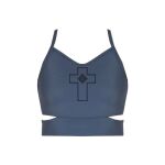 Girls Cutout Detail Crop Top Thumbnail