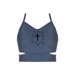 Girls Cutout Detail Crop Top Thumbnail