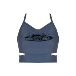 Girls Cutout Detail Crop Top Thumbnail