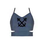 Girls Cutout Detail Crop Top Thumbnail