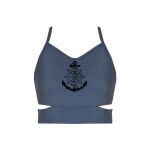 Girls Cutout Detail Crop Top Thumbnail