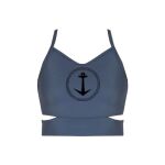 Girls Cutout Detail Crop Top Thumbnail