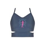 Girls Cutout Detail Crop Top Thumbnail