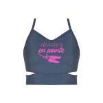 Girls Cutout Detail Crop Top Thumbnail