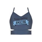 Girls Cutout Detail Crop Top Thumbnail