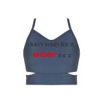 Girls Cutout Detail Crop Top Thumbnail