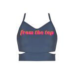 Girls Cutout Detail Crop Top Thumbnail