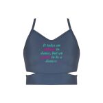 Girls Cutout Detail Crop Top Thumbnail