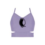 Ladies Cutout Detail Crop Top Thumbnail