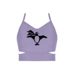 Ladies Cutout Detail Crop Top Thumbnail