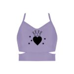 Ladies Cutout Detail Crop Top Thumbnail