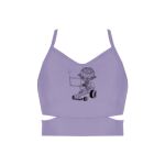 Ladies Cutout Detail Crop Top Thumbnail