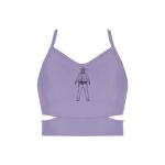 Ladies Cutout Detail Crop Top Thumbnail