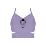 Ladies Cutout Detail Crop Top Thumbnail