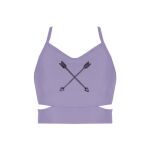 Ladies Cutout Detail Crop Top Thumbnail