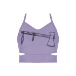 Ladies Cutout Detail Crop Top Thumbnail