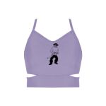 Ladies Cutout Detail Crop Top Thumbnail