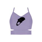 Ladies Cutout Detail Crop Top Thumbnail