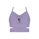 Ladies Cutout Detail Crop Top Thumbnail