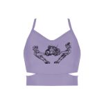 Ladies Cutout Detail Crop Top Thumbnail