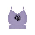 Ladies Cutout Detail Crop Top Thumbnail