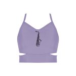 Ladies Cutout Detail Crop Top Thumbnail