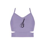 Ladies Cutout Detail Crop Top Thumbnail