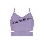 Ladies Cutout Detail Crop Top Thumbnail