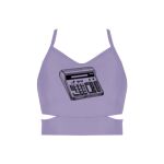 Ladies Cutout Detail Crop Top Thumbnail