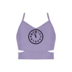 Ladies Cutout Detail Crop Top Thumbnail