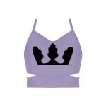 Ladies Cutout Detail Crop Top Thumbnail
